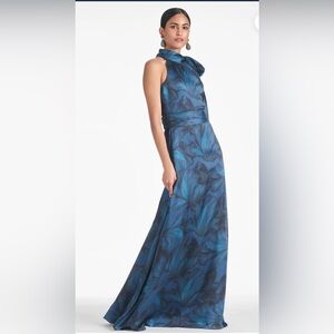 NWT SACHIN + BABI KAYLA GOWN - TONAL PETAL